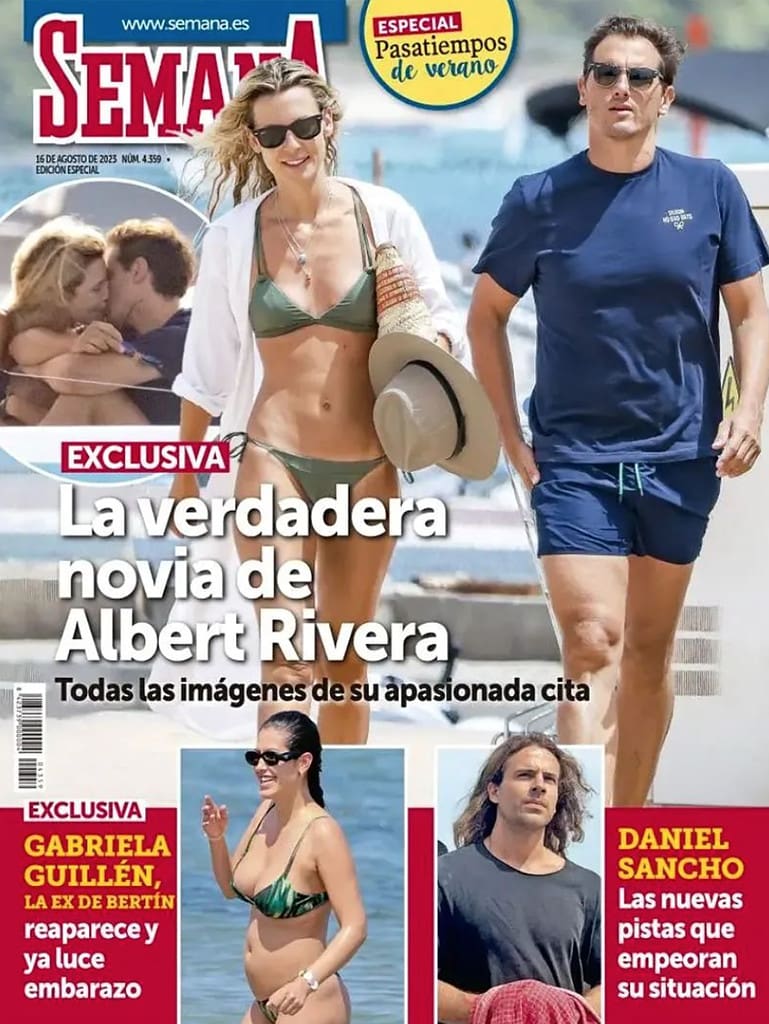Albert Rivera y su nueva novia, portada de una revista