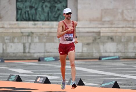 Álvaro Martín logra el oro para España en los 20 kilómetros marcha del Mundial de atletismo