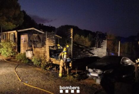 Muere una menor en el incendio de un bungaló en un camping de Montblanc (Tarragona)