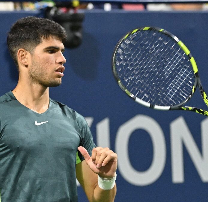 Carlos Alcaraz vence a Paul, al viento y a la lluvia en la revancha de Cincinnati