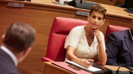 Chivite fracasa en su primer intento para ser presidenta y necesitará la abstención de Bildu