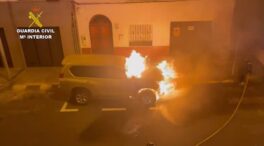Dos detenidos en Melilla por quemar el coche de un guardia civil como represalia