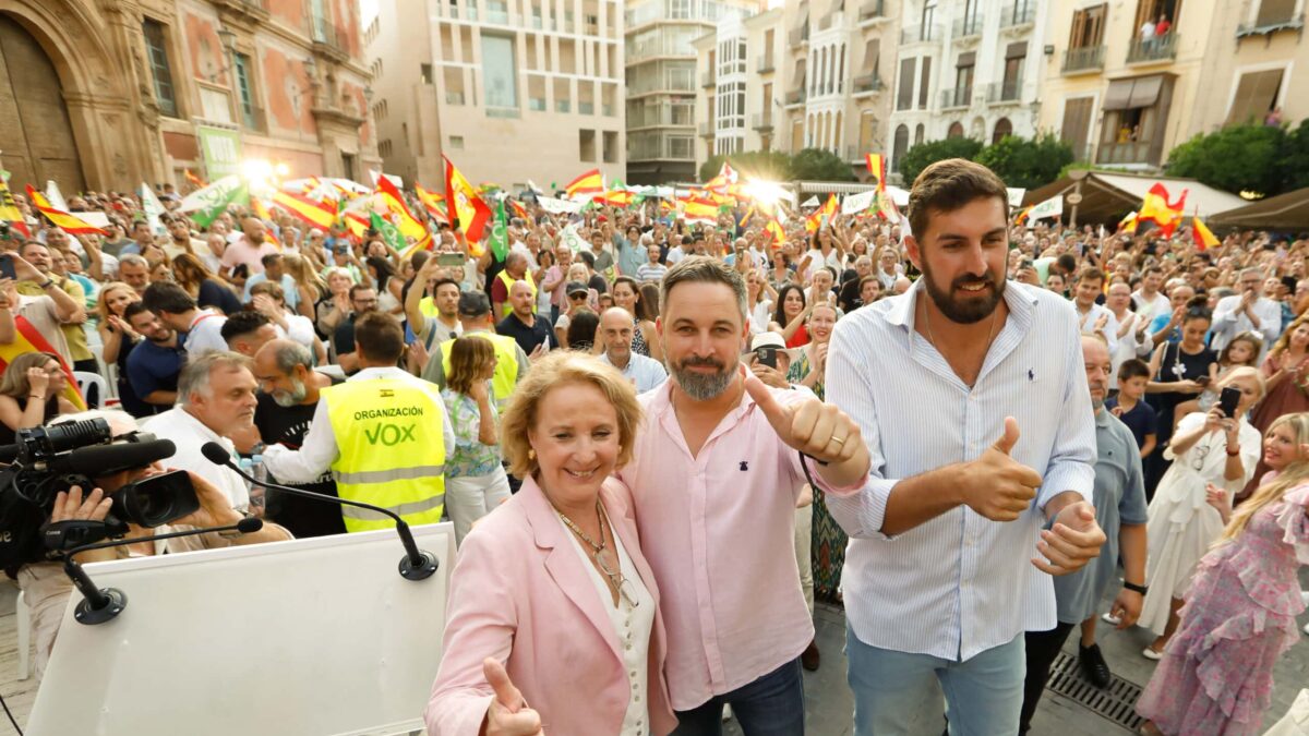 Ultimátum de Vox: pide una consejería al PP en Murcia para evitar la repetición electoral