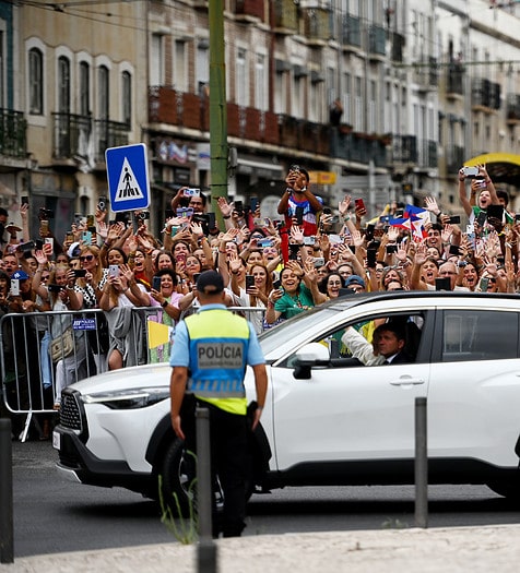 La Jornada Mundial de la Juventud (JMJ) de Lisboa, en imágenes