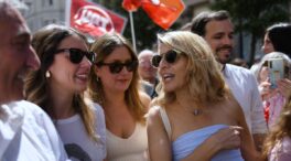 Díaz y Montero celebran la dimisión de Rubiales: «¡Viva el movimiento feminista!»