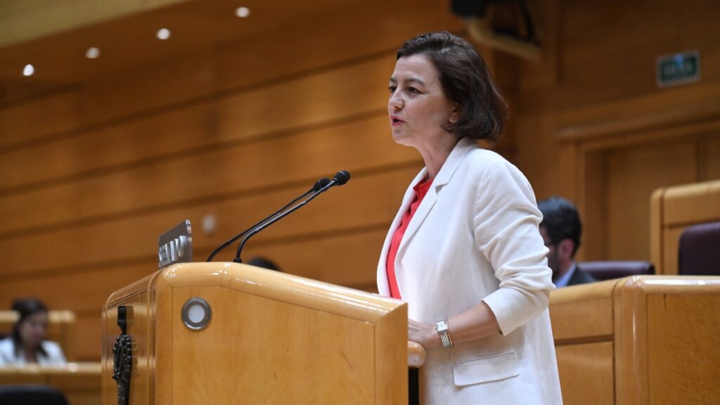 Eva Granados repetirá como portavoz del PSOE en el Senado. Foto: Fernando Sánchez (Europa Press)