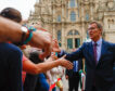 Las vacaciones familiares de Feijóo, un puente aéreo entre Galicia y Madrid