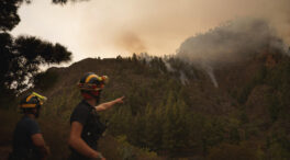 Ordenan una nueva evacuación por el incendio forestal de Tenerife