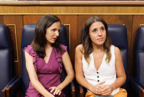 Yolanda Díaz e Irene Montero lamentan que el Gobierno tardara en actuar en el caso Rubiales