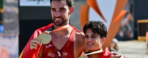 Álvaro Martín y María Pérez, otro doblete de oro para la marcha española