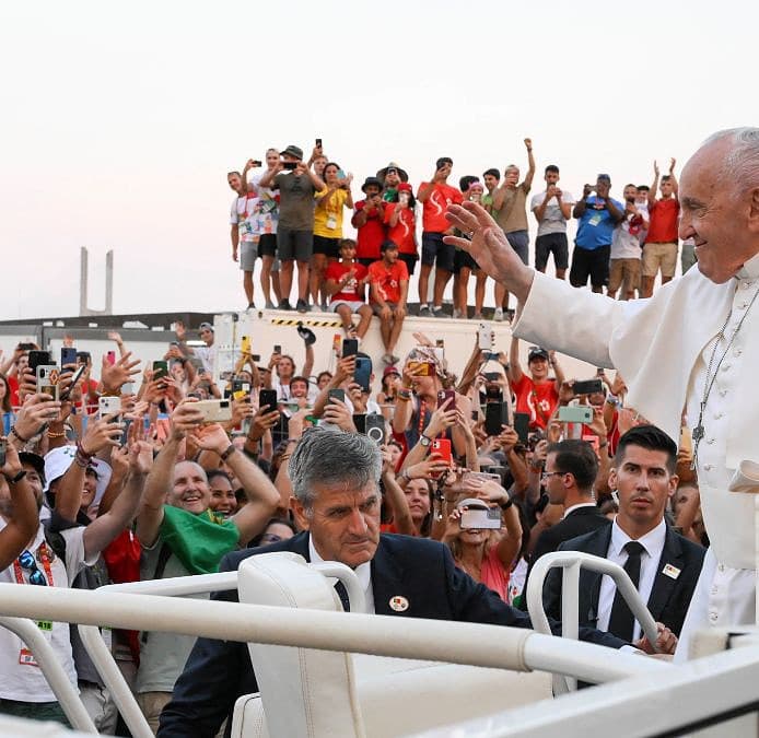Un millón y medio de jóvenes acompañan al Papa en la vigilia de la JMJ de Lisboa