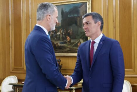 Sánchez comunica a Felipe VI su deseo de ser investido: «Solo hay una mayoría posible»