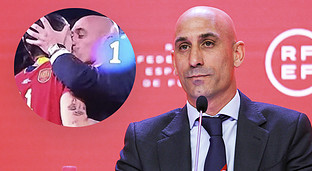 Rubiales pide perdón por el beso a Hermoso: «Seguramente me he equivocado»