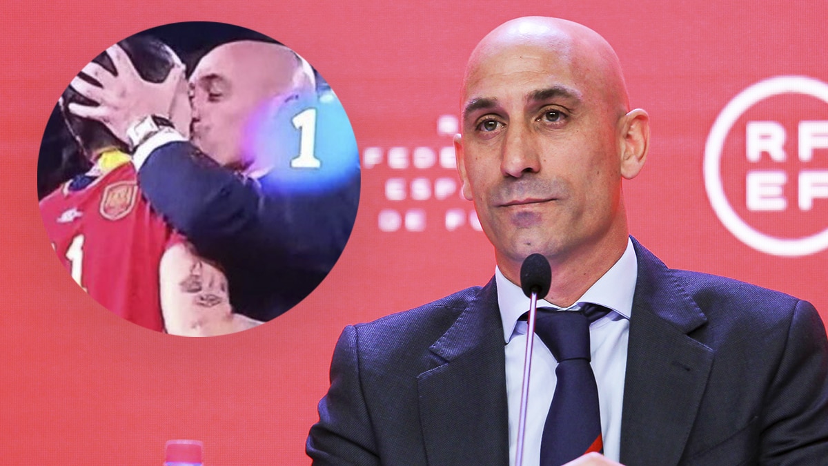 Rubiales pide perdón por el beso a Hermoso: «Seguramente me he equivocado»