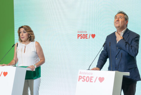 El PSOE provoca un terremoto en Andalucía al estudiar la salida de Susana Díaz del Senado