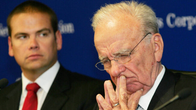 Rupert Murdoch da un paso al lado y deja a su hijo la presidencia de Fox y News Corp
