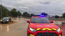 La tormenta en Madrid causa inundaciones y rescates de personas en vehículos