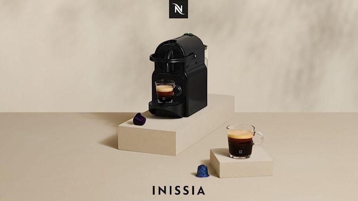 Disfruta del mejor café en casa con esta cafetera Nespresso De’Longhi ¡ahora rebajada un 23%!