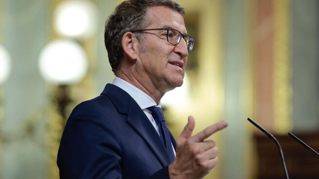 El debate de investidura de Feijóo, en imágenes