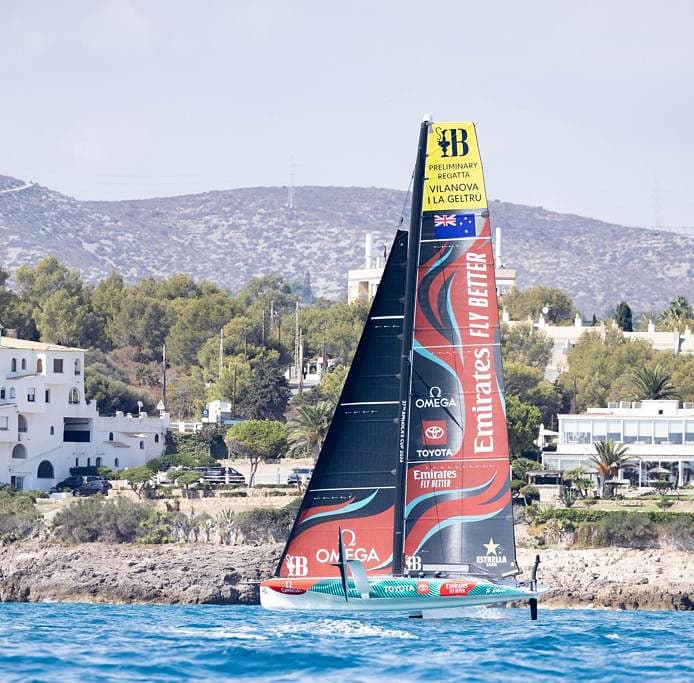 America's Cup Events y Vilanova i la Geltrú unen fuerzas en una regata preliminar más sostenible