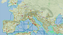 ORBIS: la aplicación que funciona como Google Maps pero con rutas del Imperio Romano