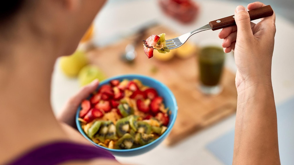 Ejemplo de dieta disociada