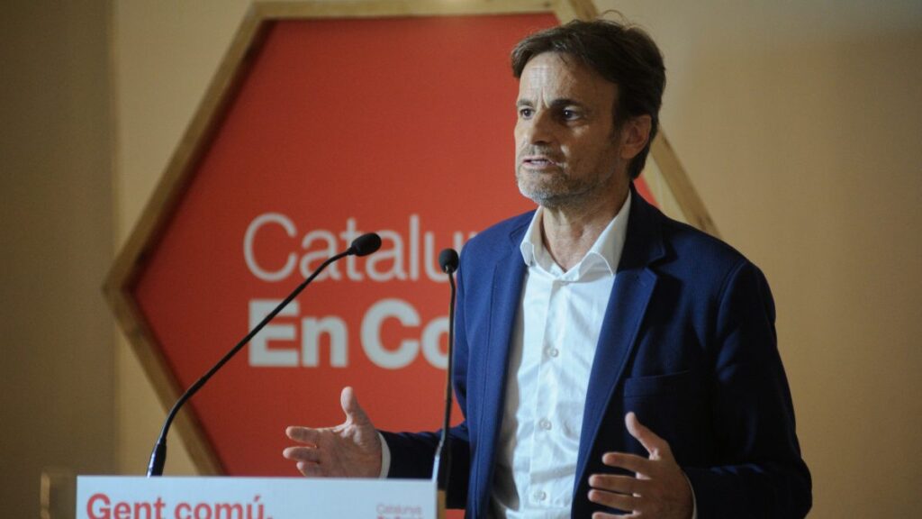 El dirigente de En Comú Podem, Jaume Asens