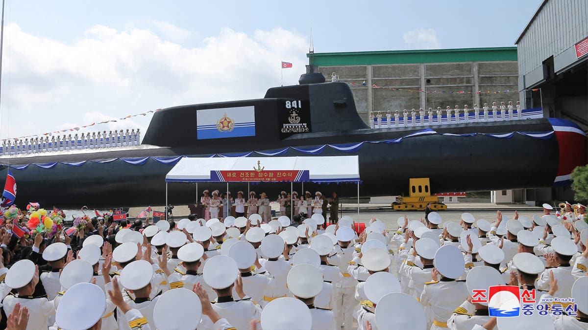 Nueva arma nuclear de Kim Jong Un: Corea del Norte fabrica un submarino táctico de ataque
