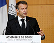 Macron propone dar «autonomía» a Córcega dentro de Francia e impulsar el idioma corso