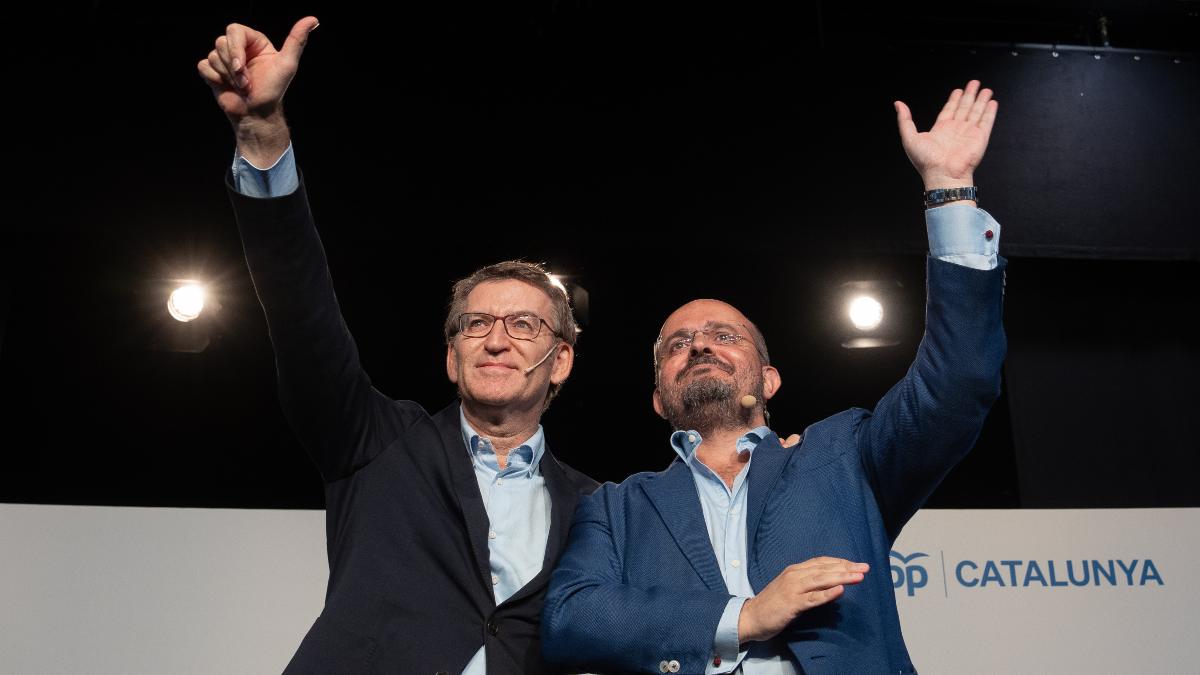 El PP de Cataluña da por segura la presencia de Feijóo en la manifestación de Barcelona