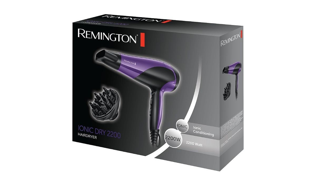 Cuida tu melena con este secador de pelo iónico de Remington ¡ahora a mitad de precio!