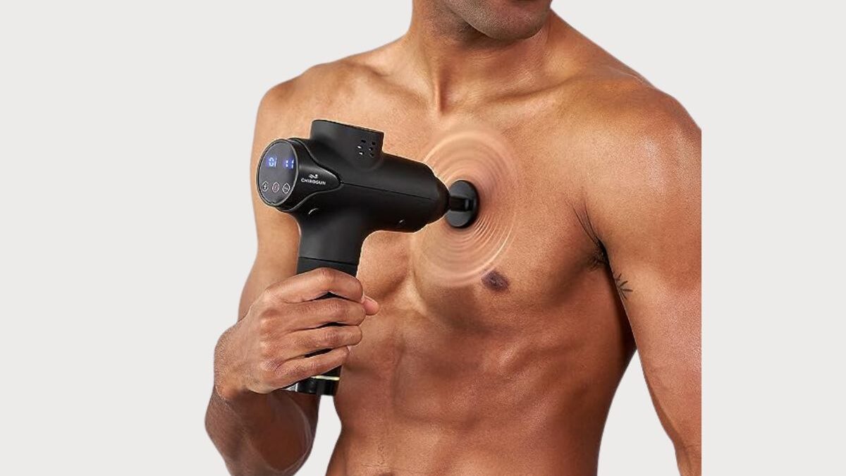 Adiós a los dolores musculares con esta pistola de masaje por menos de 25€