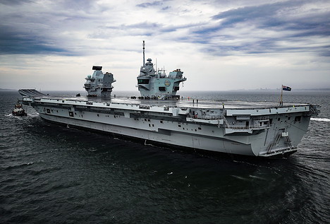 El portaaviones 'Príncipe de Gales' es el agujero negro de la Royal Navy Británica