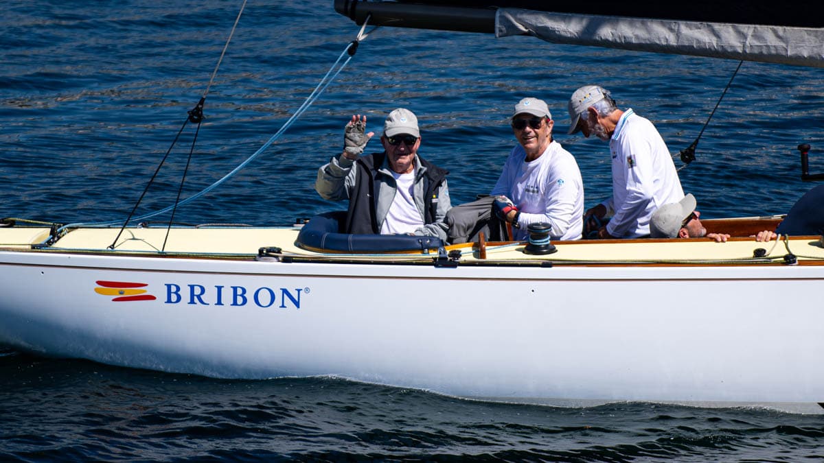 Juan Carlos I volverá a Sangenjo a finales de septiembre para participar en una regata