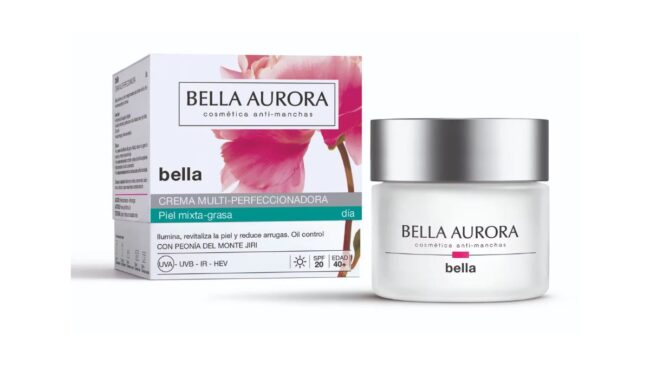 Anti-manchas y para piel mixta: la crema hidratante de Bella Aurora que te ayudará a volver a la rutina ¡por menos de 23€!