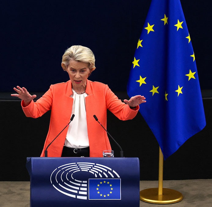 Von der Leyen quiere una ley del 'no es no' en la UE para combatir la violencia contra las mujeres