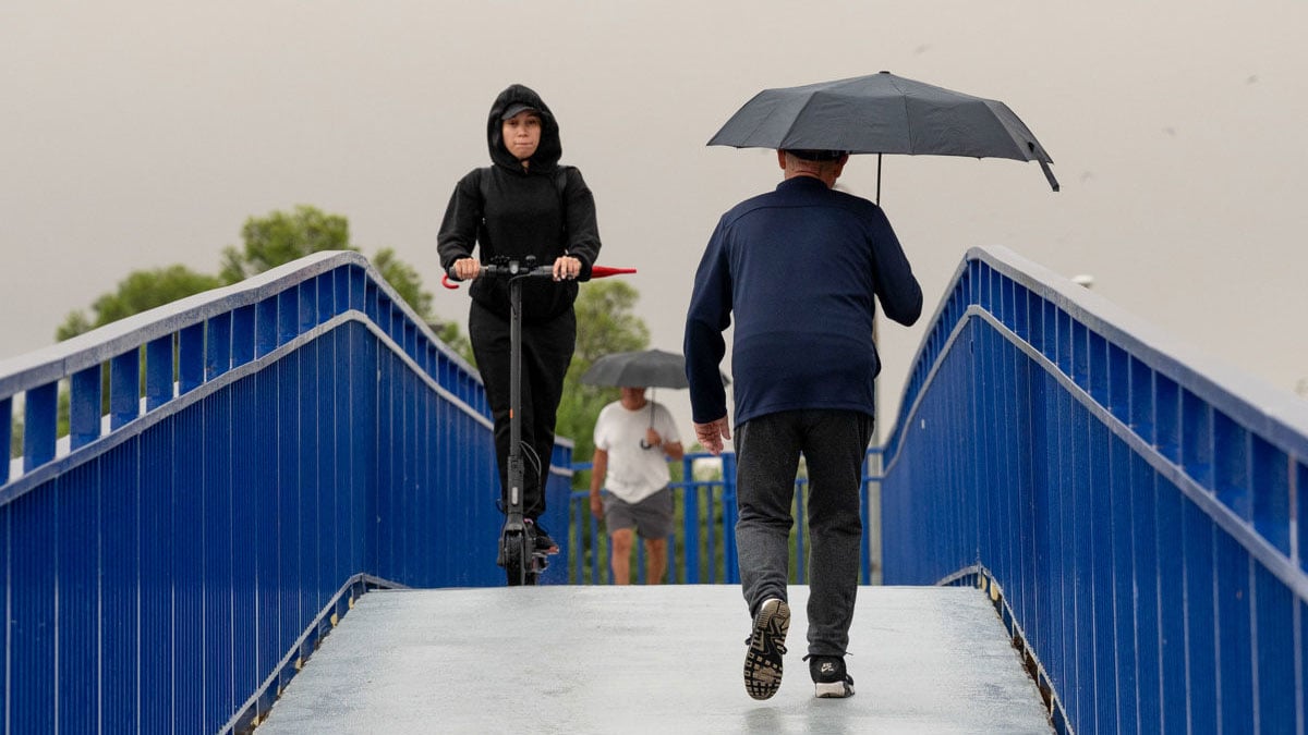 Suben las temperaturas pero se mantienen los cielos cubiertos y las lluvias