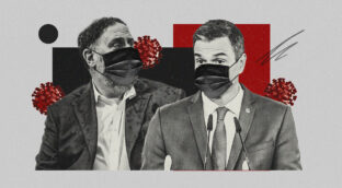 Sánchez y Junqueras aún no se han enterado: tener covid ya no impide trabajar