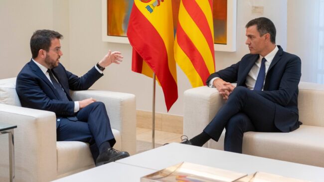 Temor en el PSOE a que Aragonès «busque protagonismo» e inicie una escalada con Junts
