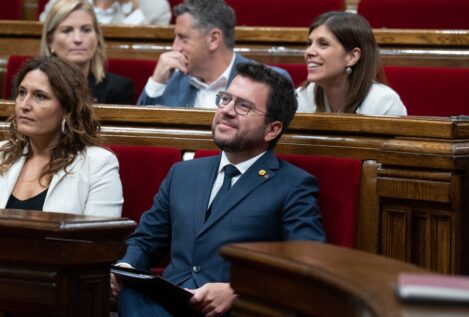 Aragonès exige a Sánchez que se «comprometa» a pactar un referéndum