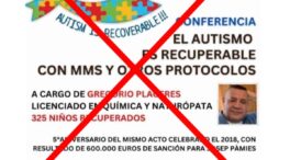 Cataluña prohíbe una conferencia que promueve la lejía como cura del autismo