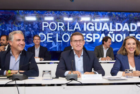 Feijóo forzará al PSOE a retratarse ante el «desafío separatista» y no descarta la vía judicial