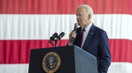 Biden se convierte en el primer presidente de EEUU que participa en el piquete de una huelga