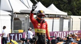 Carlos Sainz logra la pole en el GP de Italia tras superar a Max Verstappen