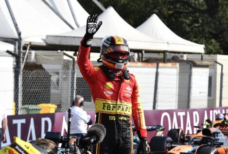 Carlos Sainz logra la pole en el GP de Italia tras superar a Max Verstappen