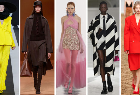 Los cinco colores tendencia que teñirán la moda femenina durante esta temporada