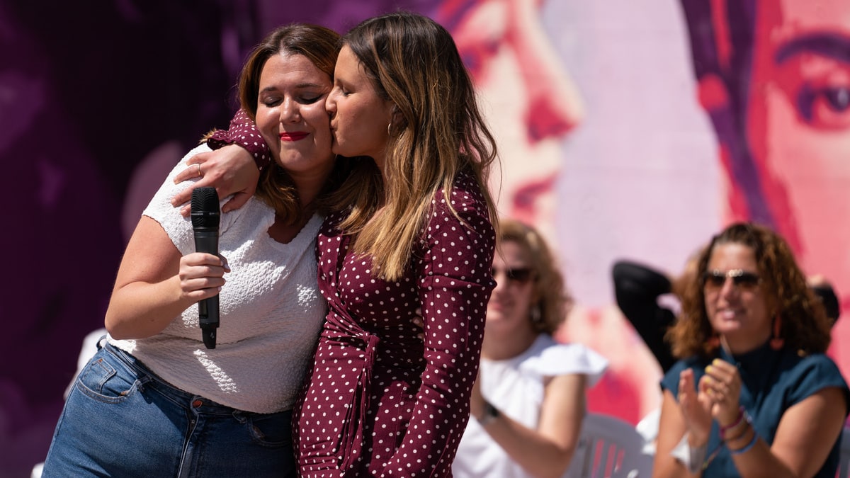 Ángela Rodríguez ‘Pam’ critica los dos besos al saludar: «Forma parte de la cultura sexual»