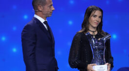 Aitana Bonmatí, la mejor jugadora de la UEFA, habla sobre lel beso de Luis Rubiales