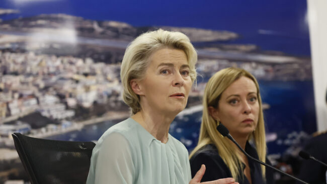 Von der Leyen presenta un plan de acción para Lampedusa que incluye las deportaciones