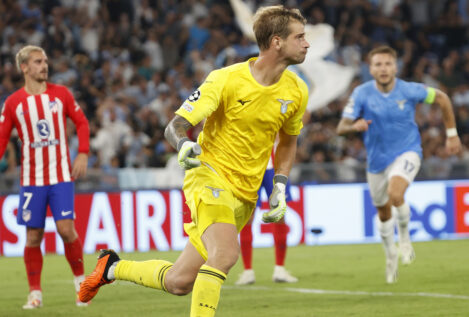 Un gol del portero de la Lazio en el último minuto deja al Atleti a las puertas del triunfo en Roma